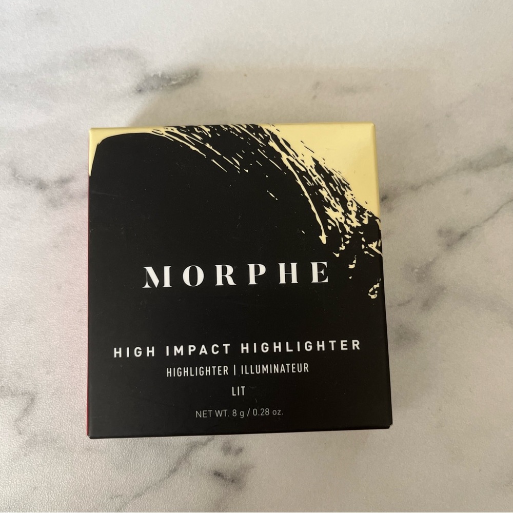 Morphe high impact highlighter colour: lit